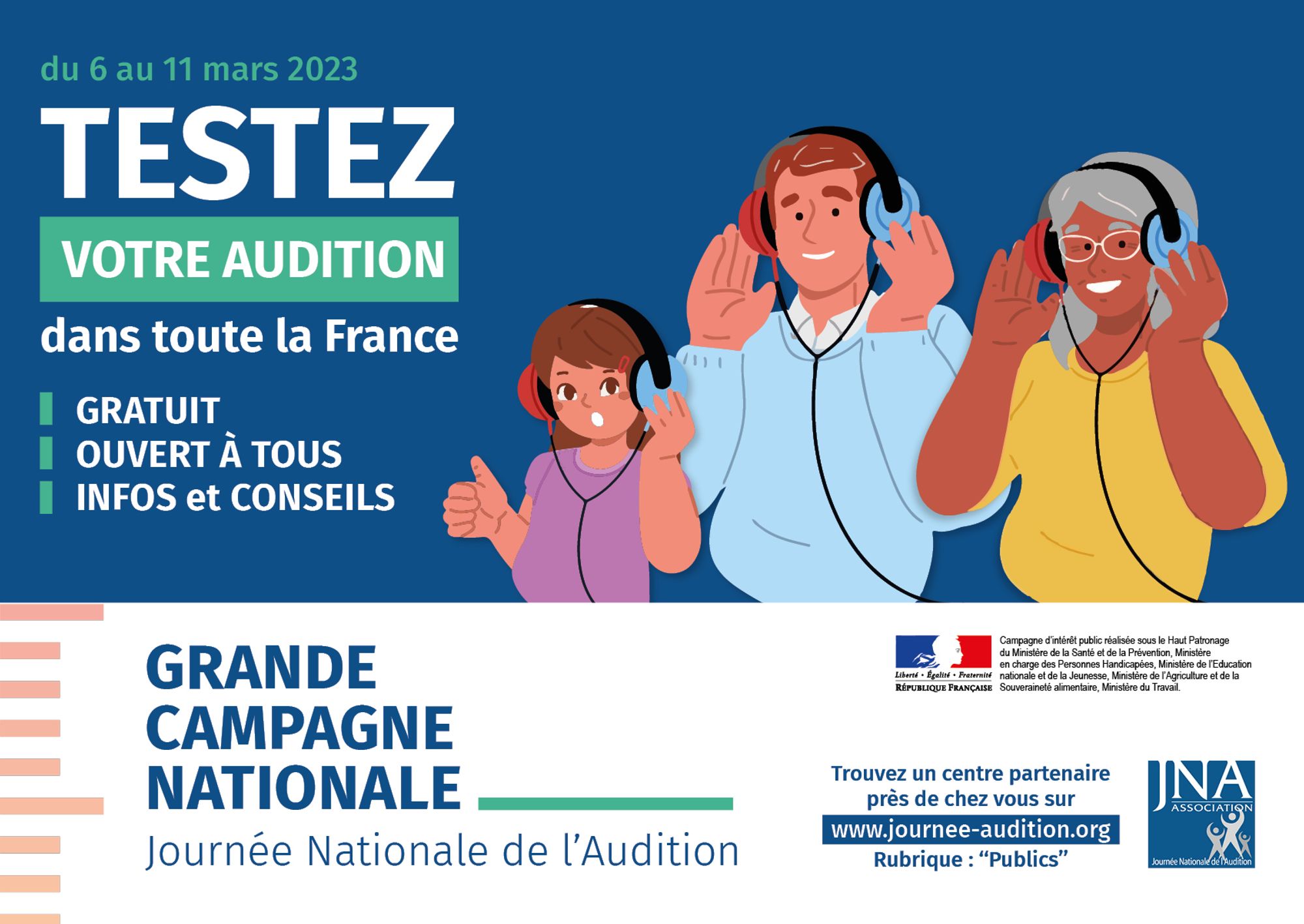 26e édition de la Journée Nationale de l’Audition 2023