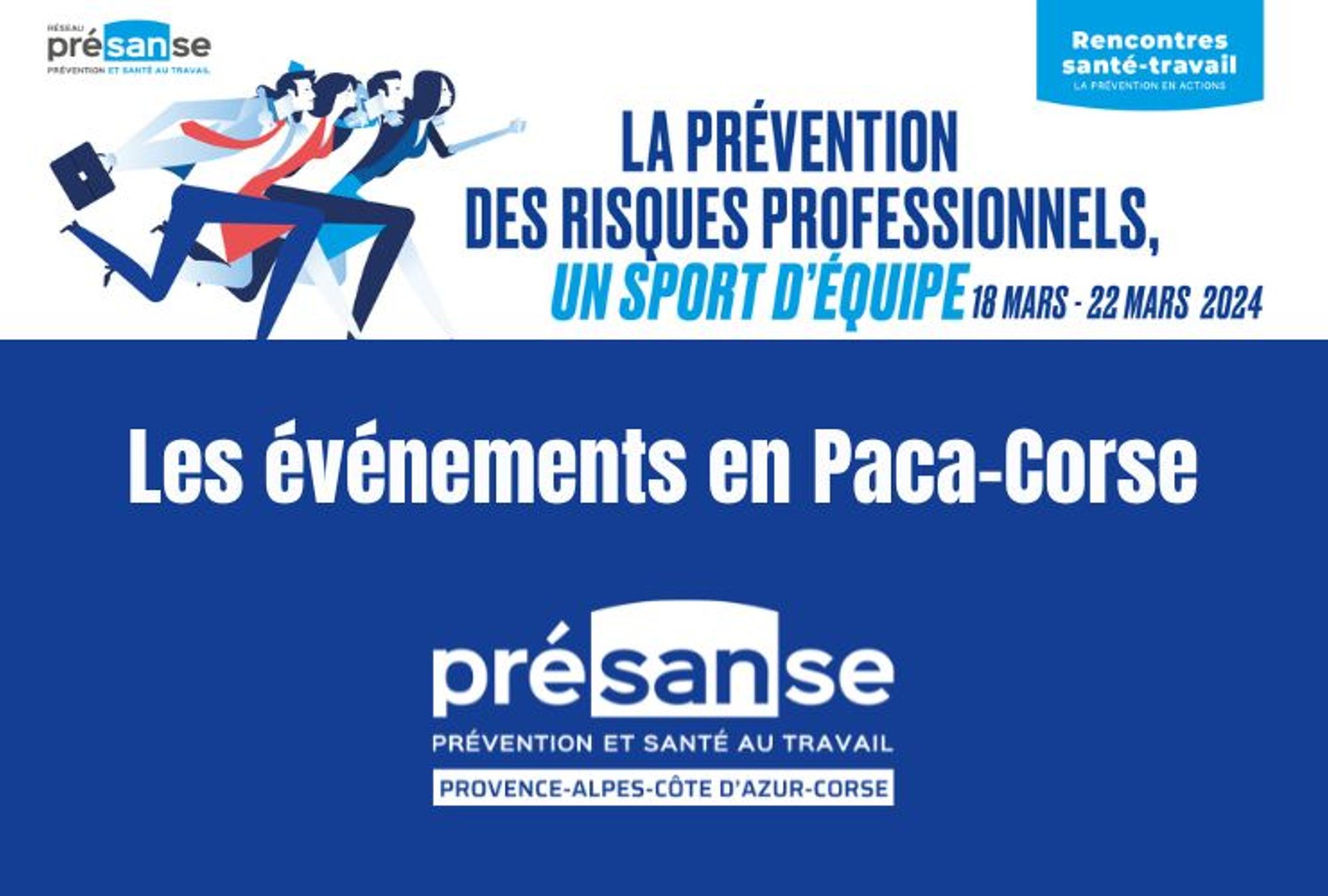 Rencontres Santé-Travail 2024 en Paca-Corse 