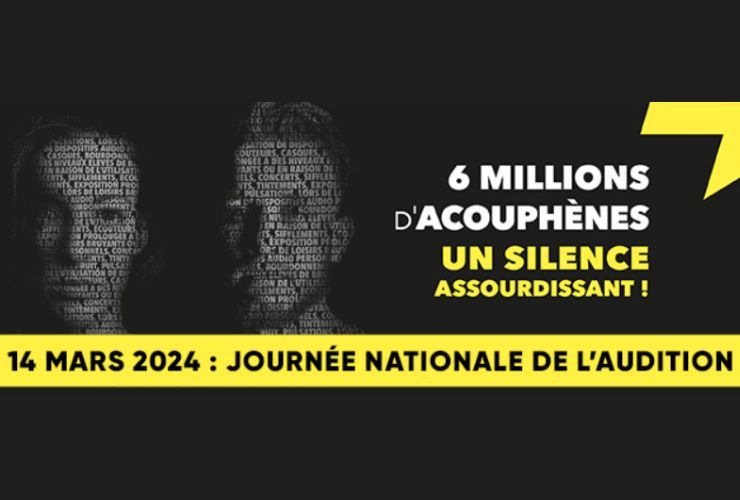 27e Journée Nationale de l'Audition, brisons le silence de l'acouphène
