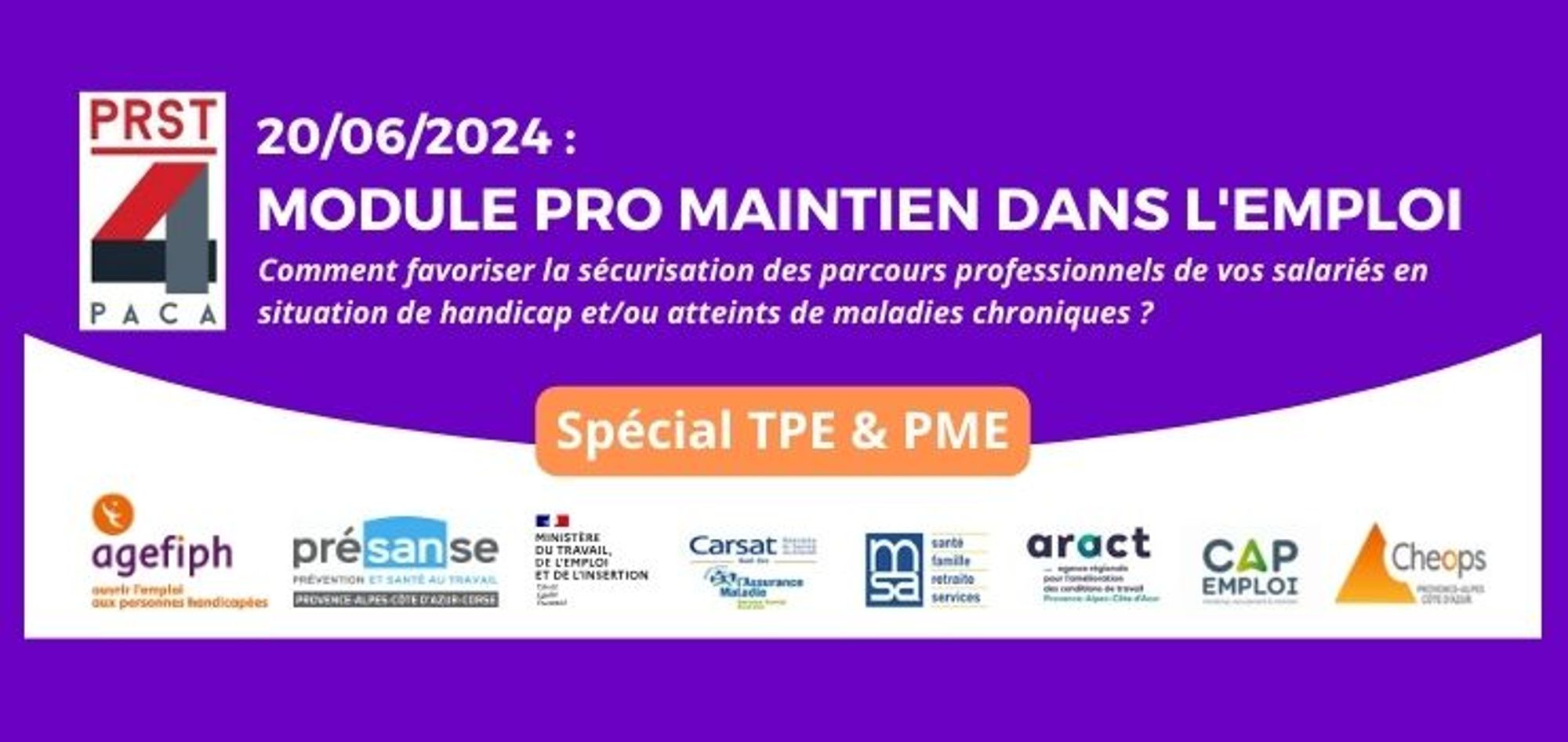 Module Pro "Maintien dans l'emploi"