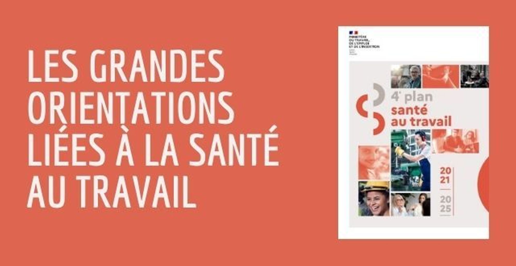 4e Plan santé travail 2021-2025