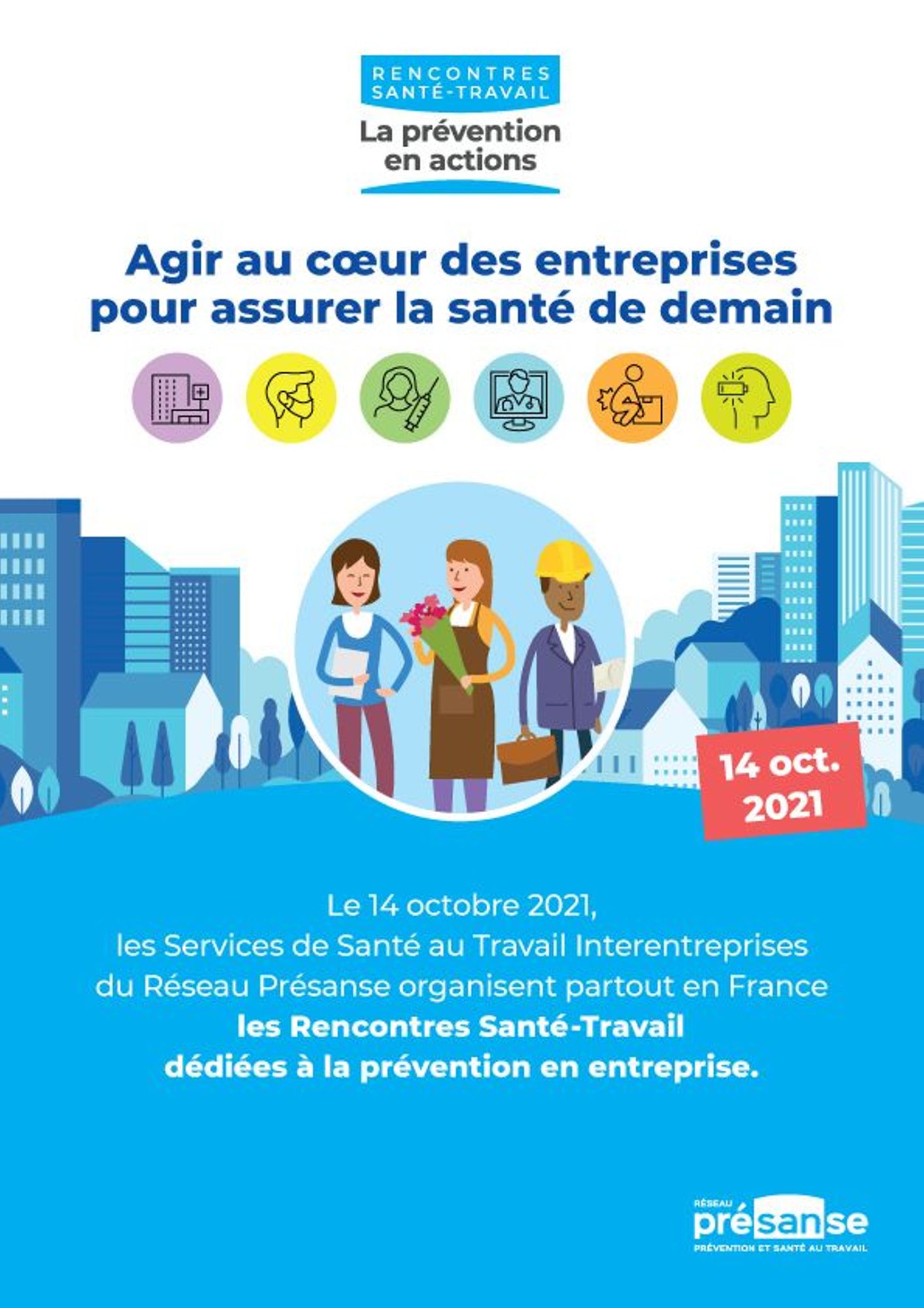 Rencontres Santé-Travail 2021 : le programme Paca-Corse