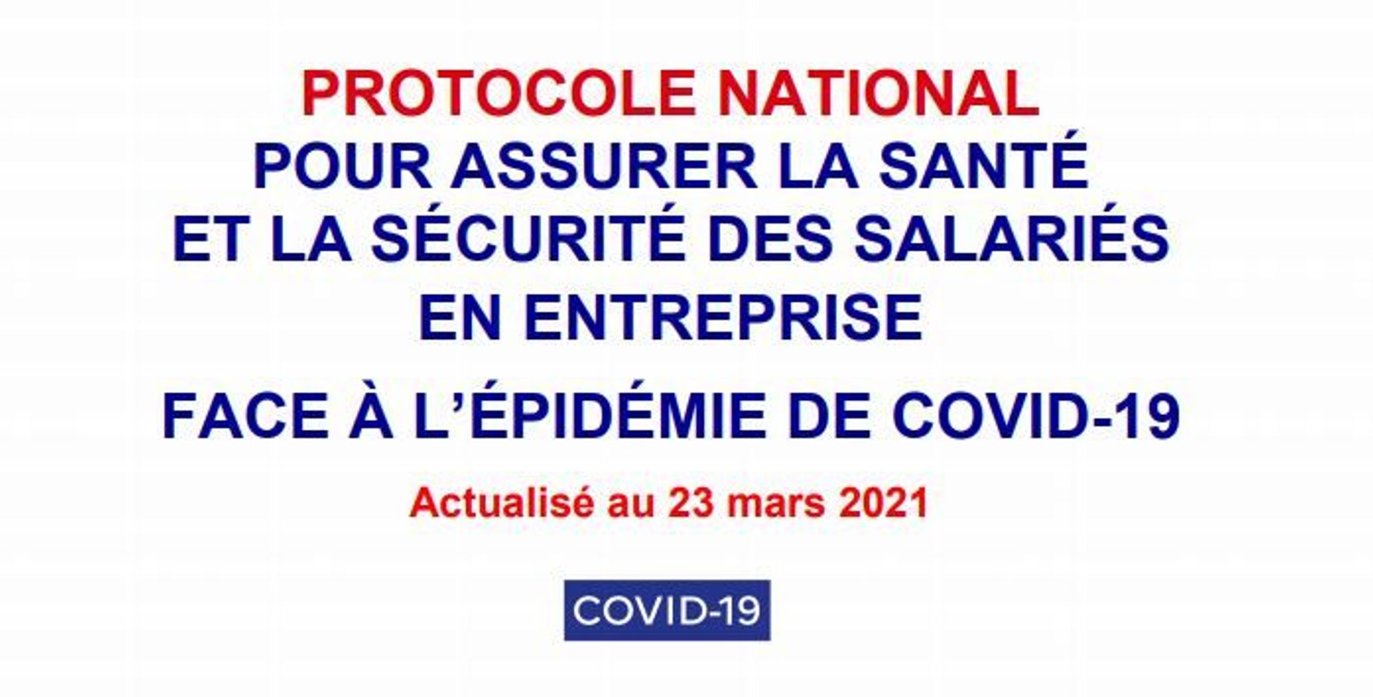 Covid-19 et protocole pour les entreprises : renforcement du télétravail  et nouvelles règles de restauration collective