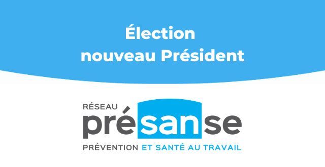 Élection de Maurice Plaisant à la présidence de Présanse