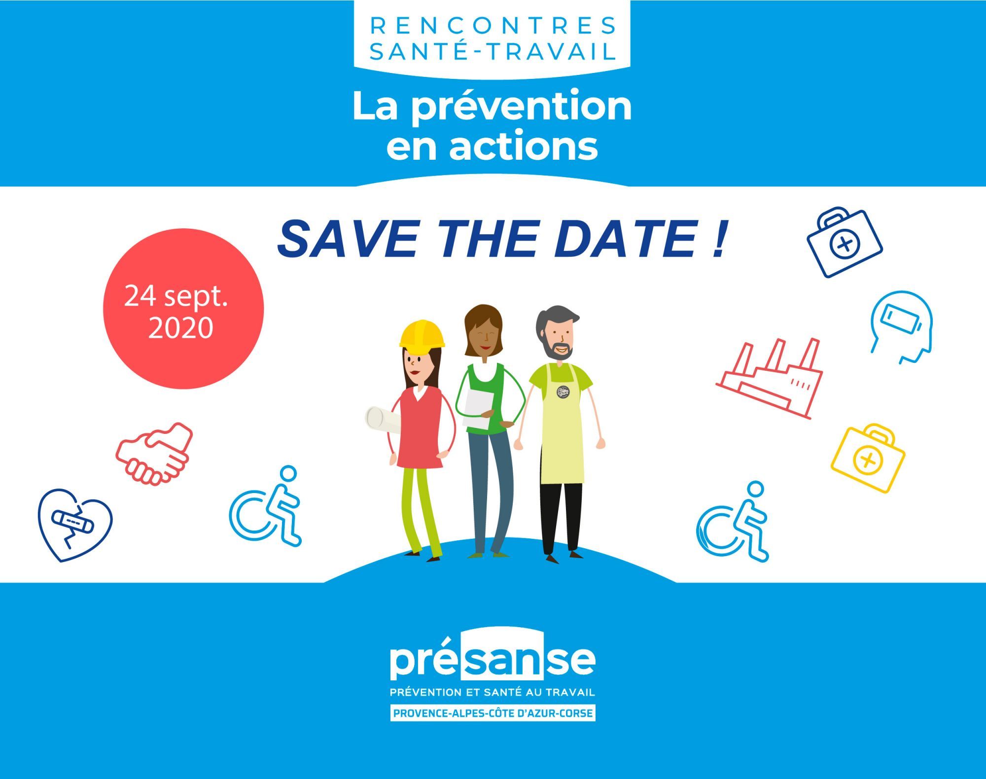 Save the date : les Rencontres Santé-Travail auront lieu le 24 septembre !