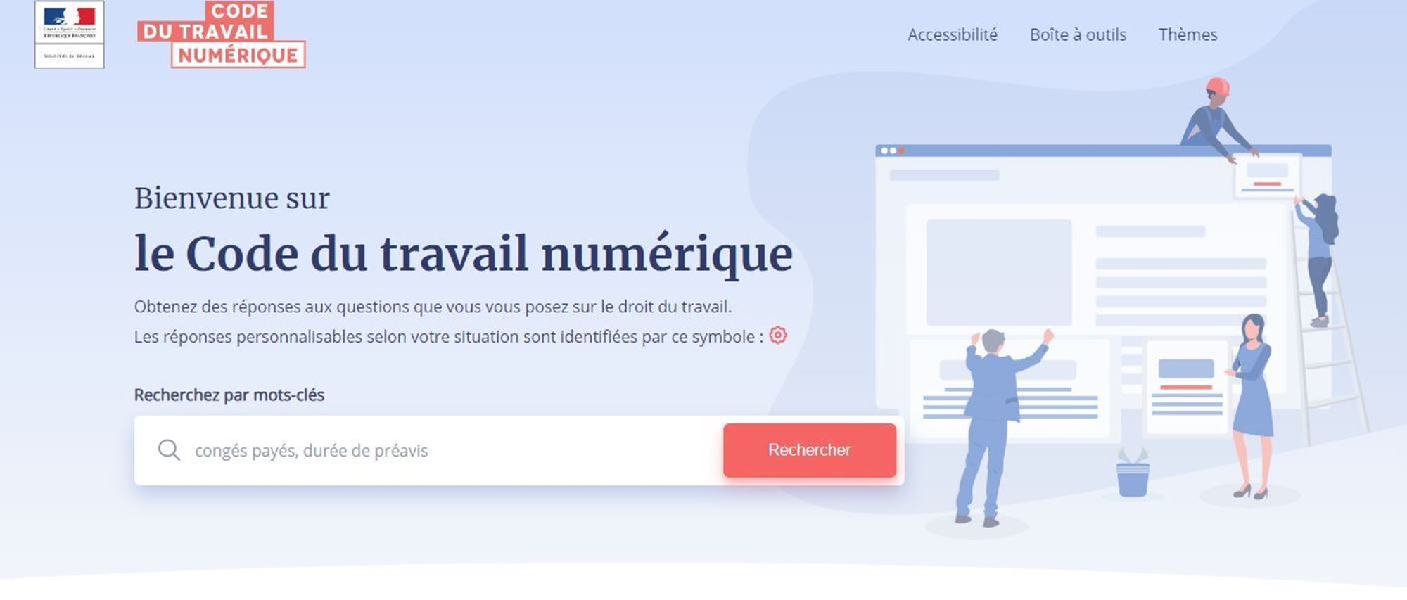 Code du travail numérique : un accès plus simple au droit du travail