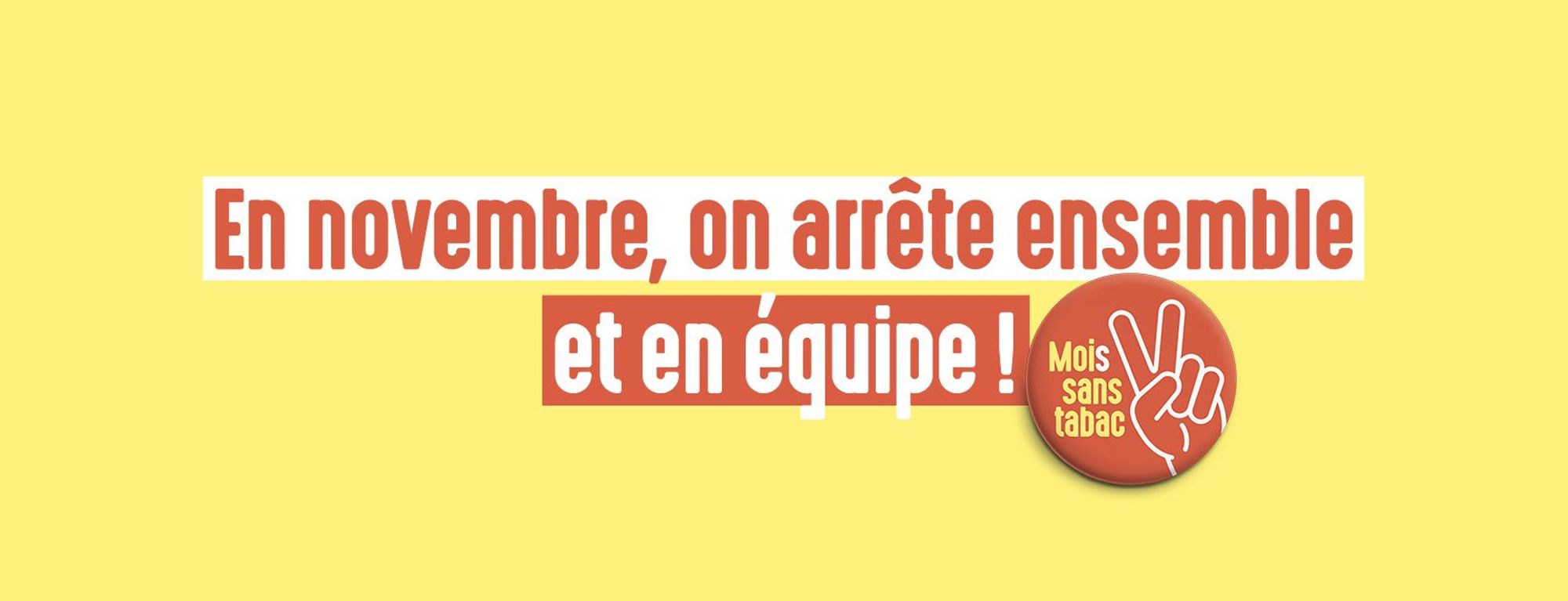 Devenez partenaire de #MoisSansTabac 2018