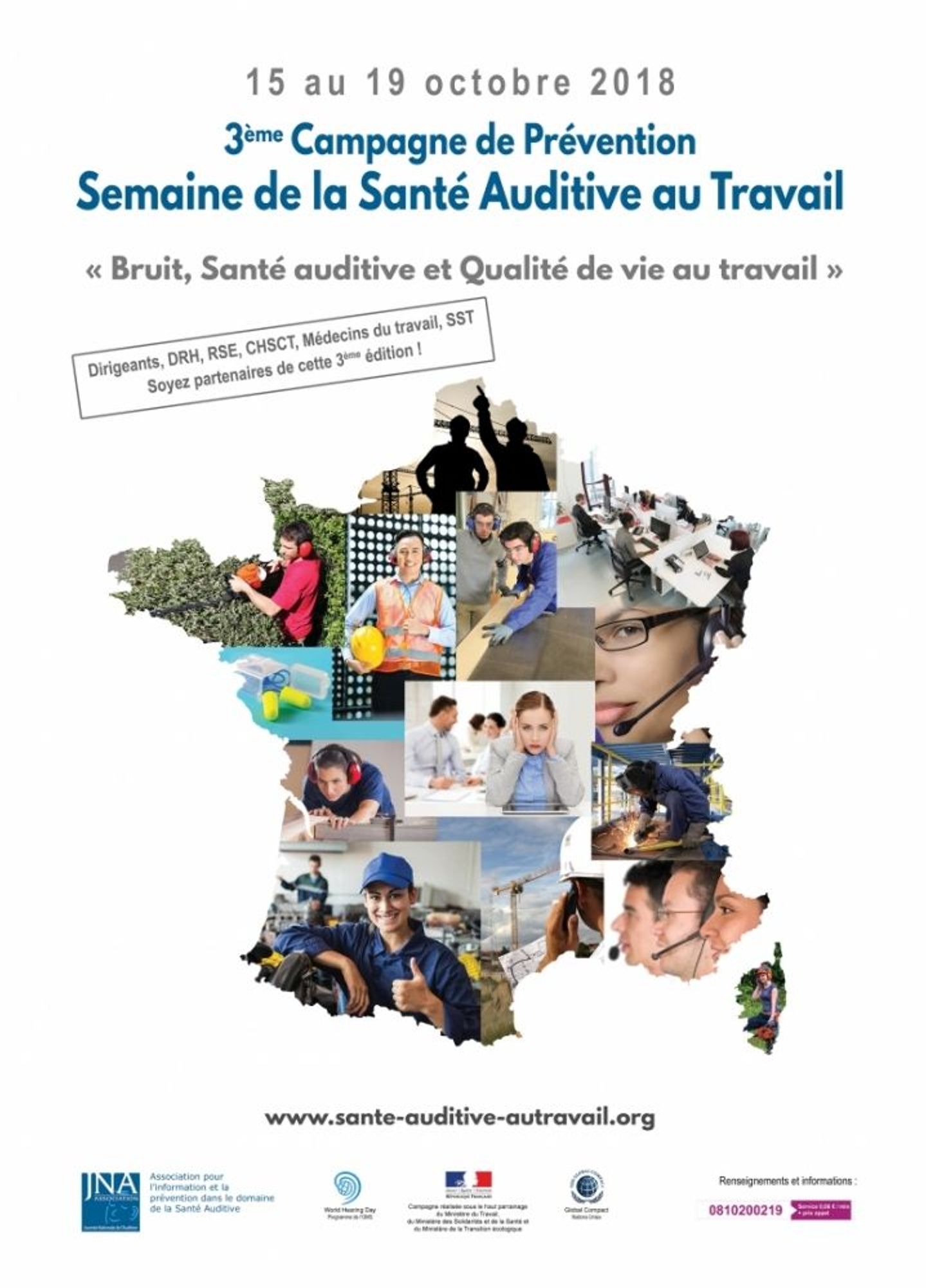 3e Semaine de la santé auditive au travail