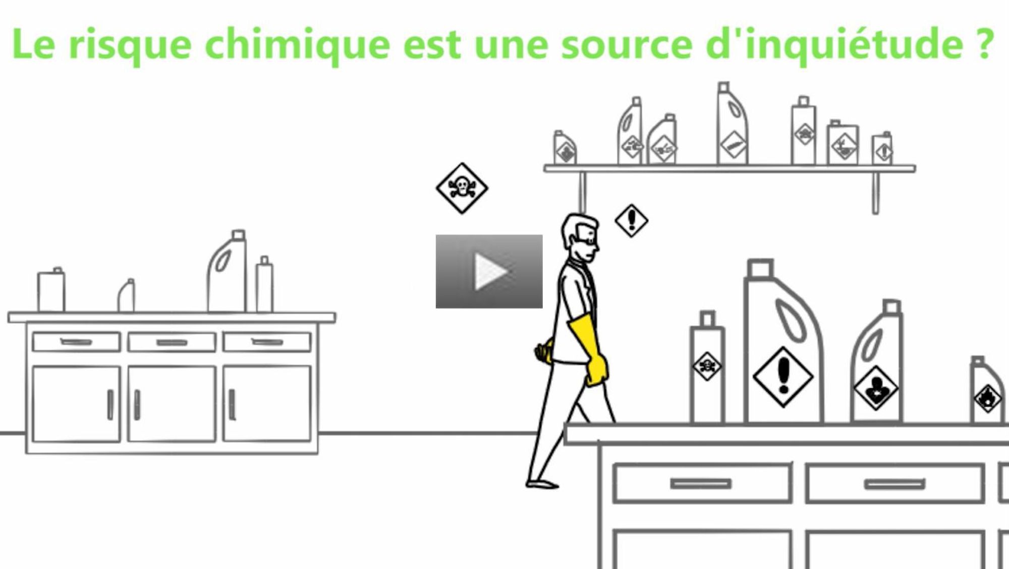 Vidéo : Prévention du risque chimique 