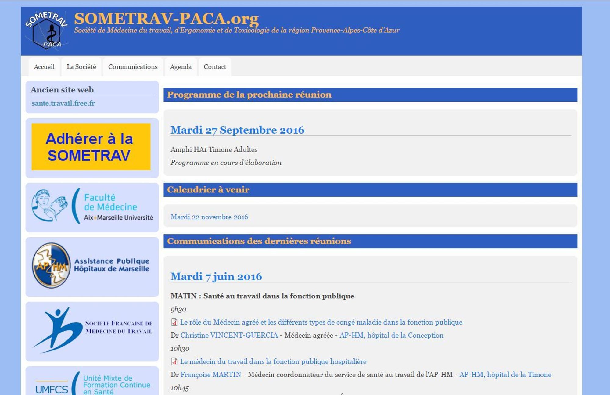 Nouveau site pour la Sometrav Paca