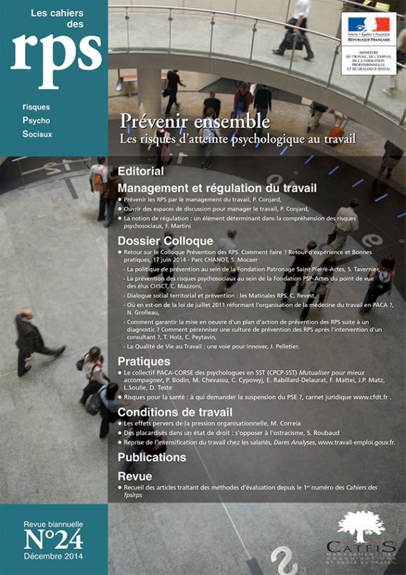 Les cahiers des RPS (n°24)