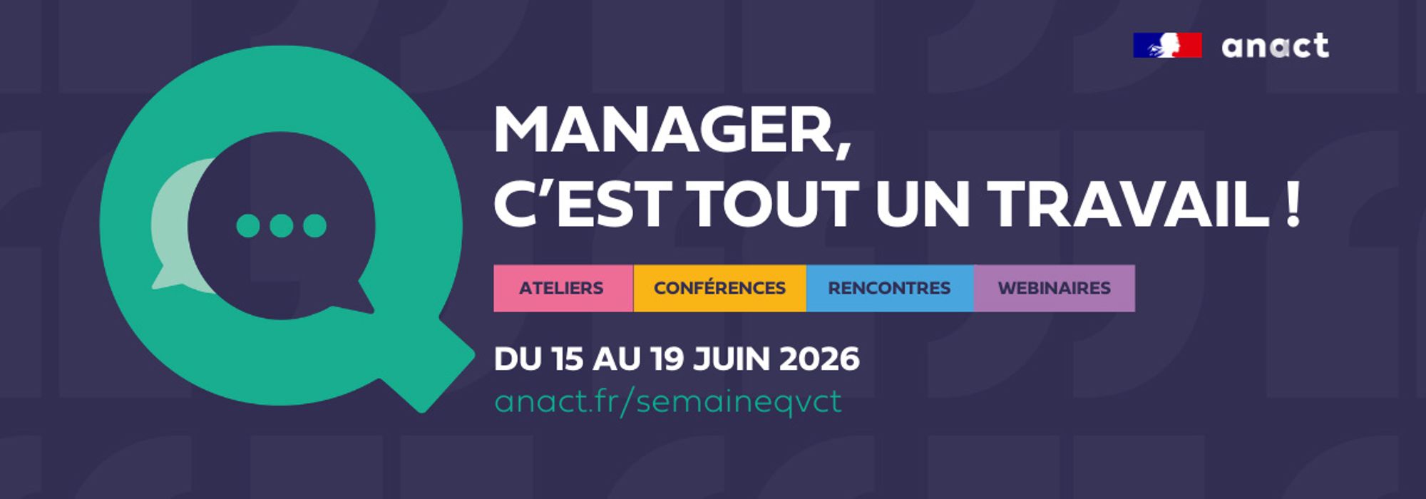 Semaine QVCT 2026 : repenser le management pour mieux travailler ensemble