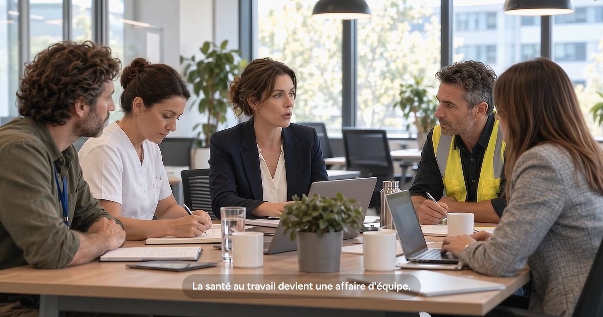 équipe pluridisciplinaire de la santé au travail